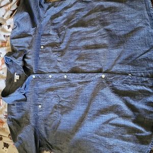 Old Navy chambray shirt size xxl